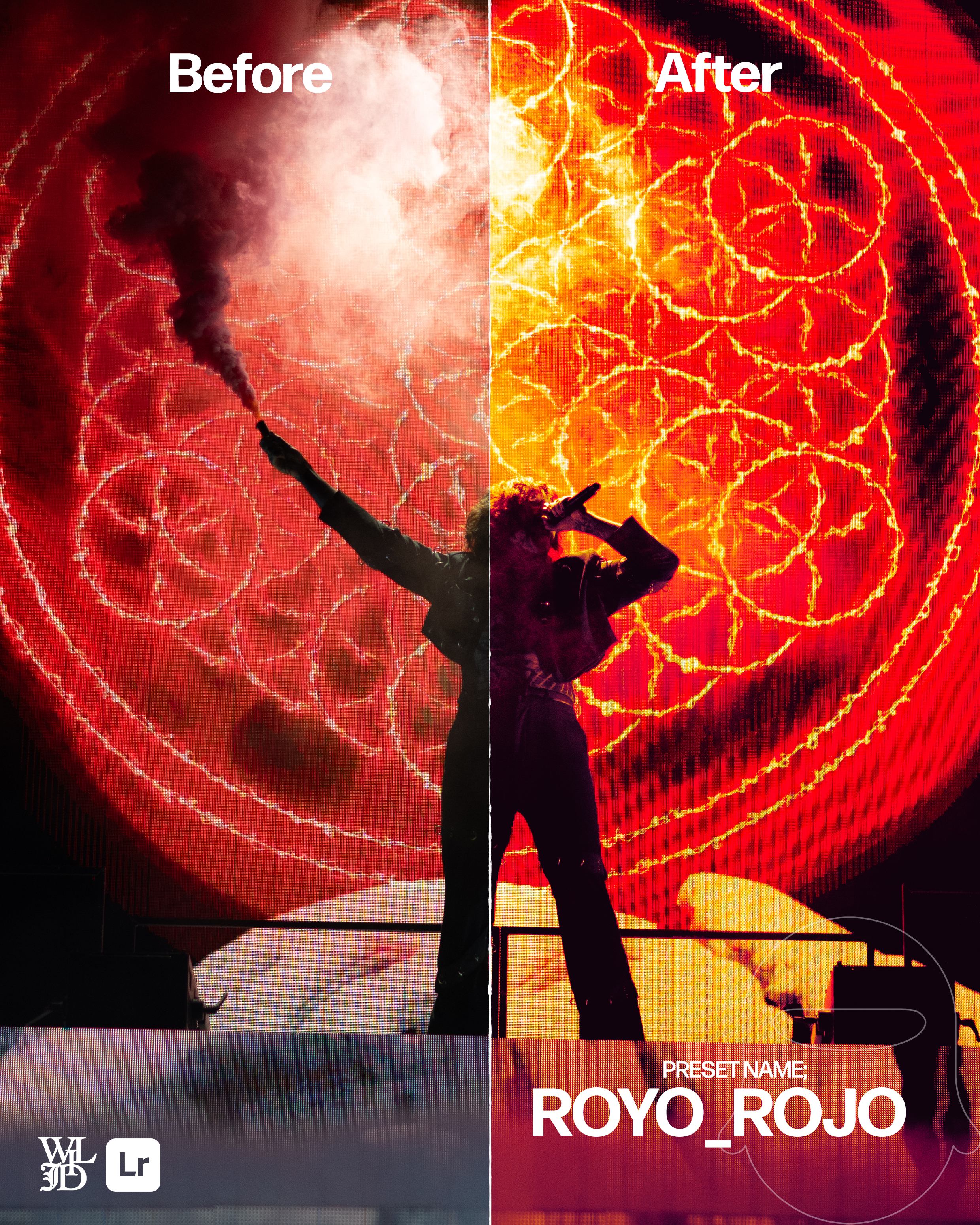 LIVE VOL.1 Lightroom Preset Pack