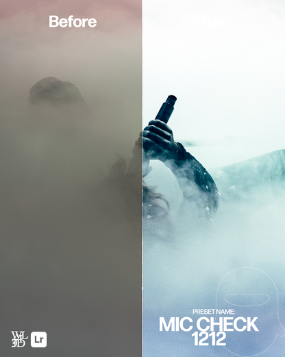 LIVE VOL.1 Lightroom Preset Pack