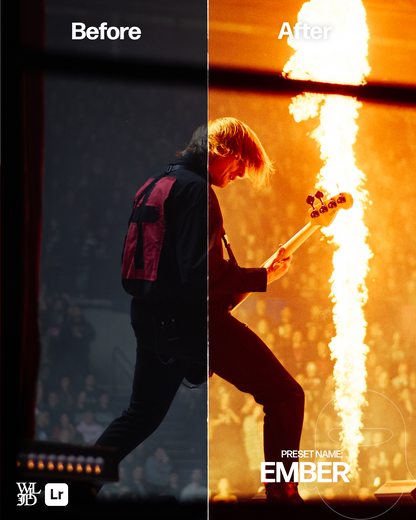 LIVE VOL.1 Lightroom Preset Pack
