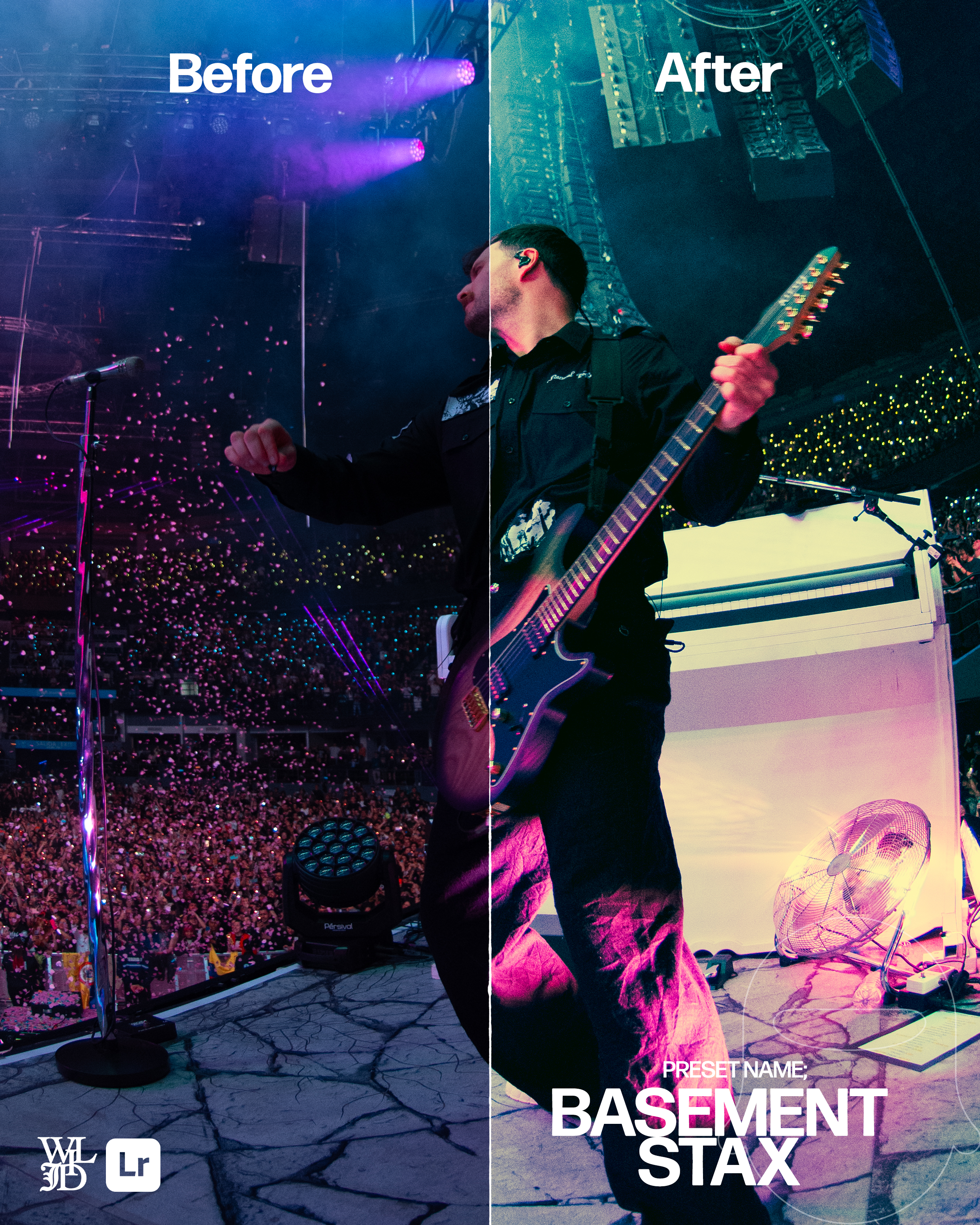 LIVE VOL.1 Lightroom Preset Pack