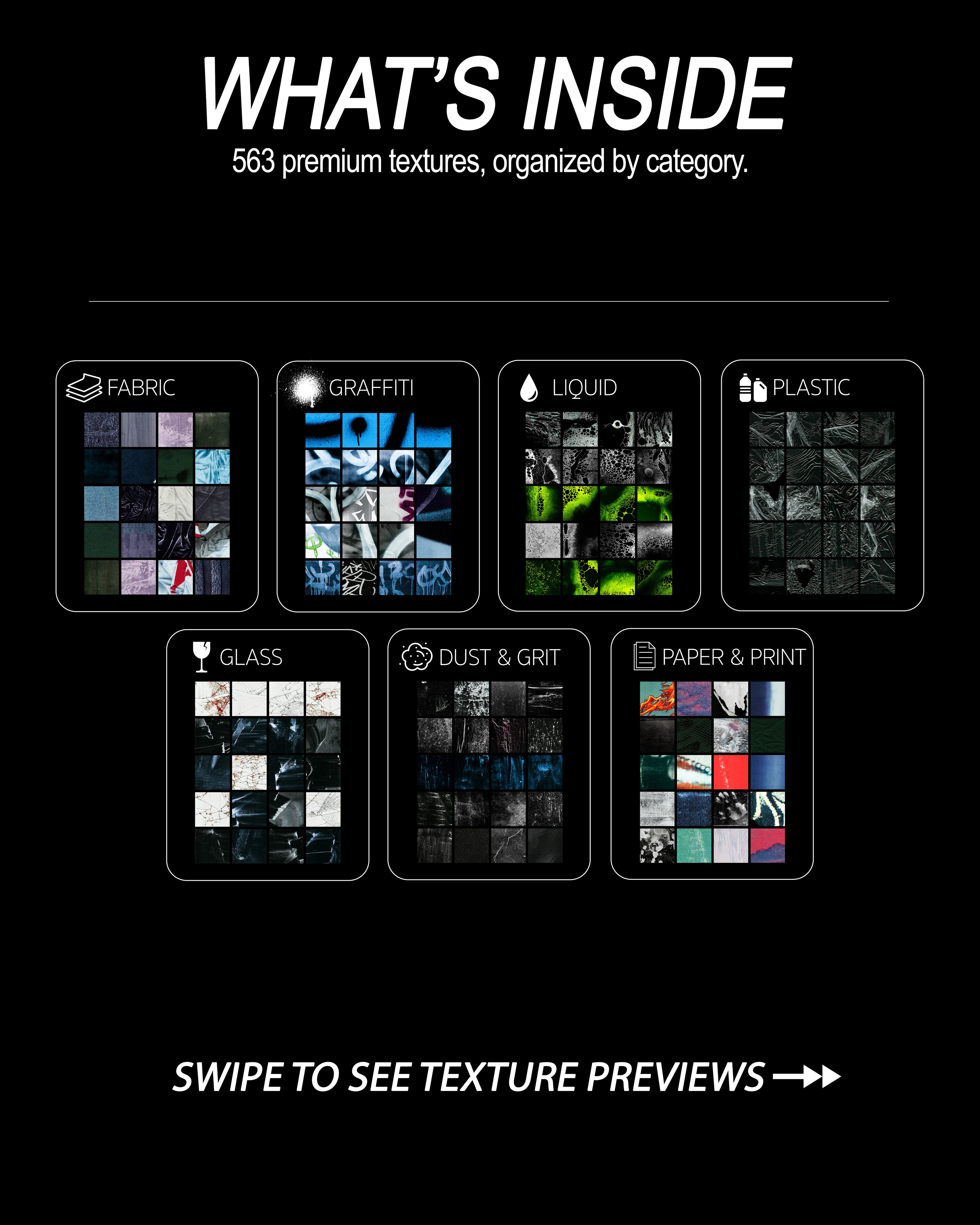 Texture & Overlays Pack Vol.2