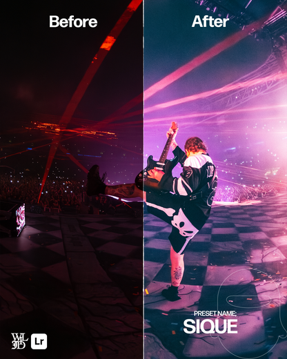 LIVE VOL.1 Lightroom Preset Pack