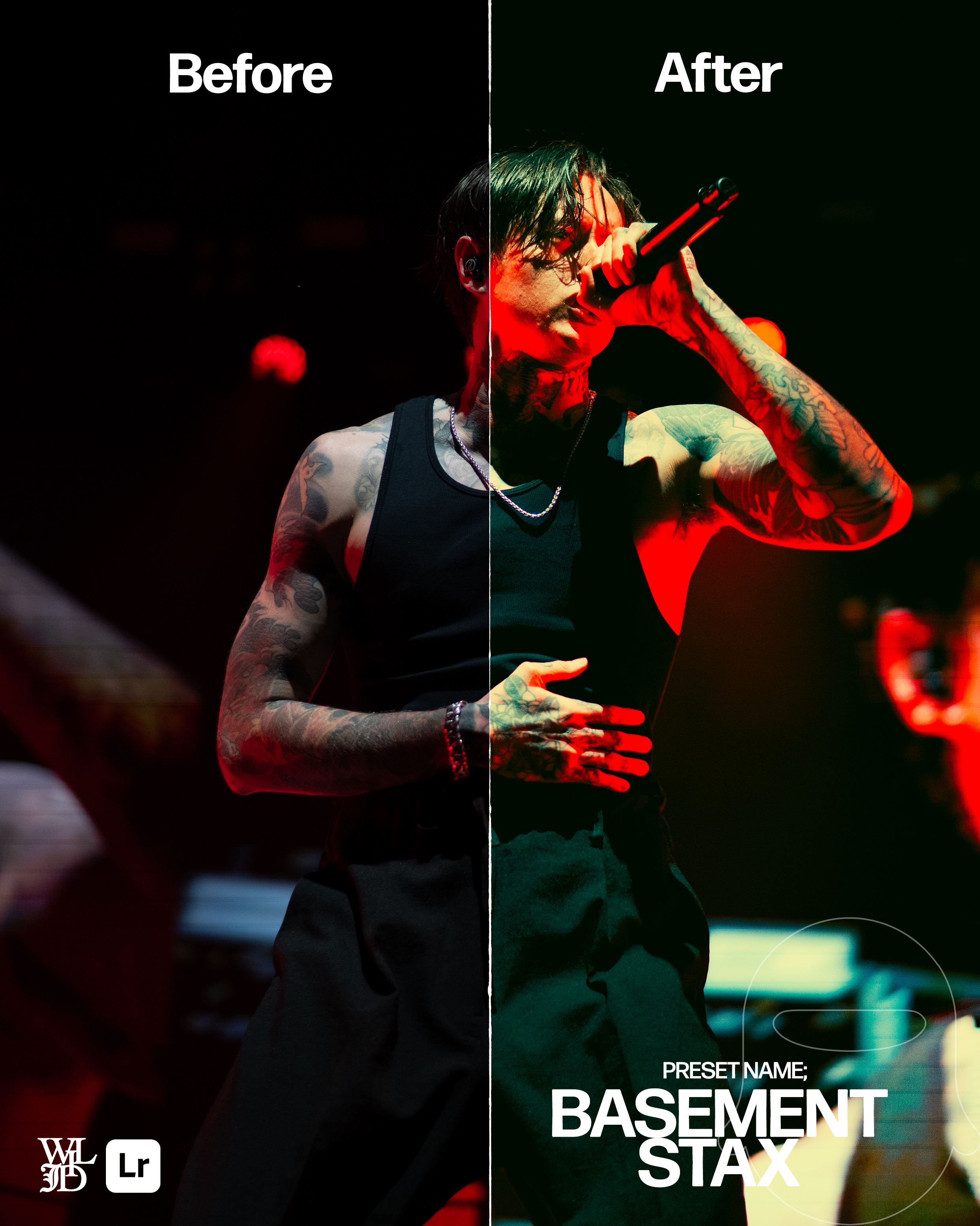 LIVE VOL.1 Lightroom Preset Pack