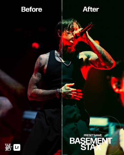 LIVE VOL.1 Lightroom Preset Pack